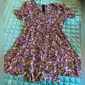 Flower Print Dress